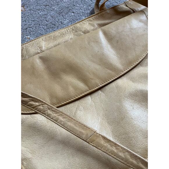 Genuine leather yellow purse - Picture 4 of 6